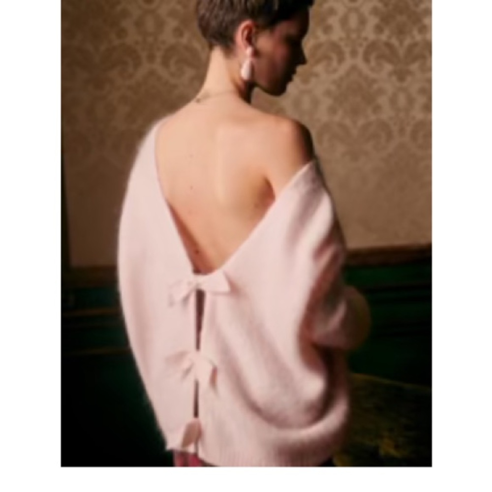 Sezane Aurette Jumper Nude - Size S